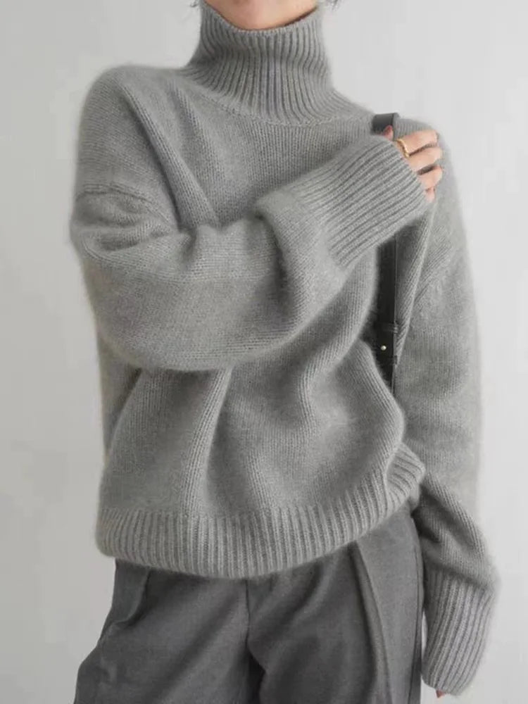 PAULA | Wollrollkragenpullover