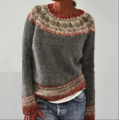 VRYSEN™ |  Herbstpullover mit Muster