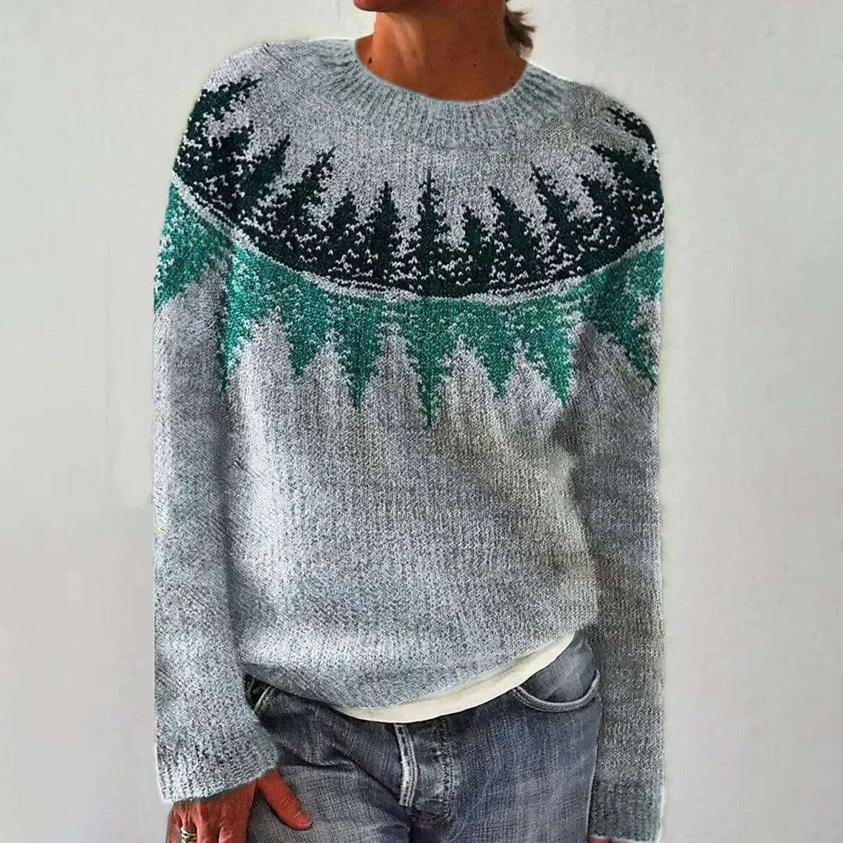 VRYSEN™ |  Herbstpullover mit Muster