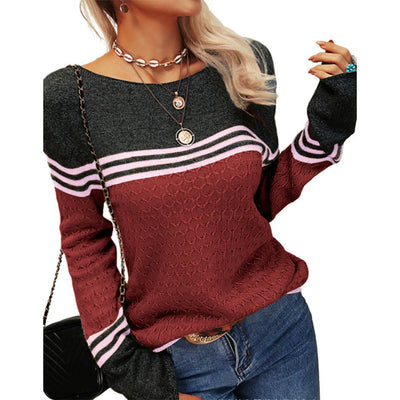 VRYSEN™ |  Gestreifter Strickpullover